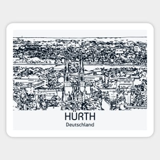 Hürth - Deutschland Sticker